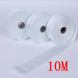 Protection échappement 10 Kit thermo Wrap de bouclier thermique de tuyau refit design