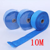 Protection échappement 10 Kit thermo Wrap de bouclier thermique de tuyau refit design