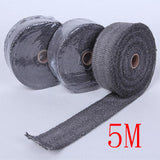 Protection échappement 10 Kit thermo Wrap de bouclier thermique de tuyau refit design