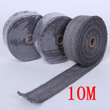 Protection échappement 10 Kit thermo Wrap de bouclier thermique de tuyau refit design