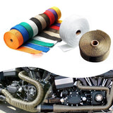 Protection échappement 10 Kit thermo Wrap de bouclier thermique de tuyau refit design