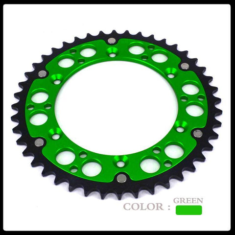 47T CNC couronne arrière pour KLX250 KX500 KDX200 KDX220 KX125 KX250 Motocross Supermoto Enduro Racing MX