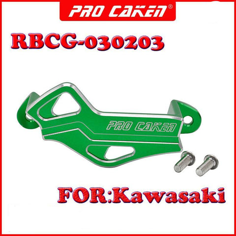 CNC couvercle de protection d'étrier de frein arrière pour kawasaki kxf 250 450 kx250f kx450f kxf250 klx450r dirtbike part motocross mx